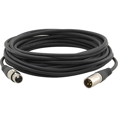 Kramer C–XLQM/XLQF–6 3-Pin XLR Male to 3-Pin XLR Female Quad-Style 6 ft. Cable