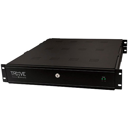 Altronix TROVE1BL1R Blank/Customizable Access & Power Integration Rack Mount Enclosure with Backplane, Trove1 Rack Series