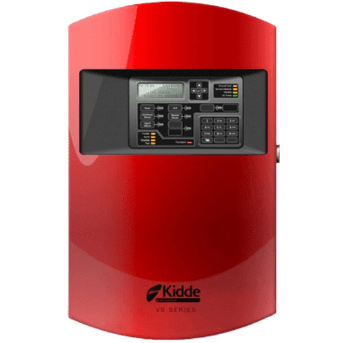 kidde Four Loop System, one 250-Point Loop Installed. 110v, Red Door, with Dialer