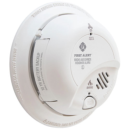 120 V AC - Audible - Bracket Mount - White
