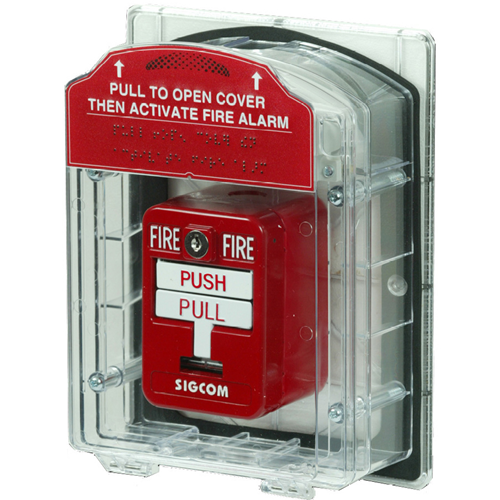 SigCom SENTRY ST-FRC01 Pull Station Enclosure Cover