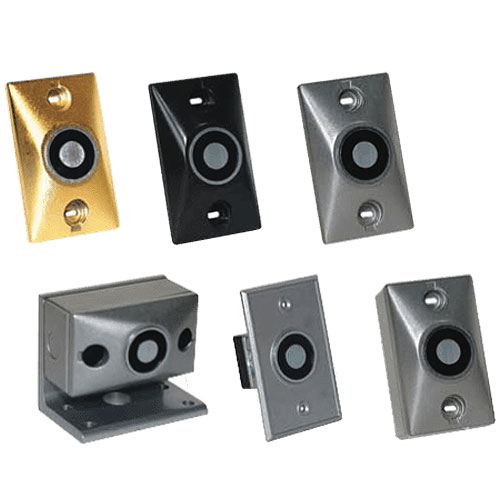 RSG DH24120SPC 24/120V Powered Door Holder, Surface Mount, Powdercoated, Chrome