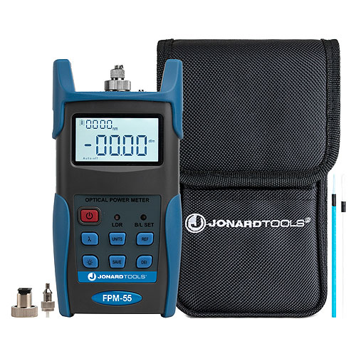 Fiber Optic Power Meter W Data Storage (-50 26dbm)