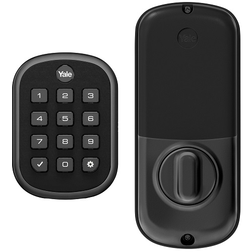 Yale Pro YRD136-ZW2-BSP SL Key-Free Keypad Deadbolt With Z-Wave® Plus, Black Matte