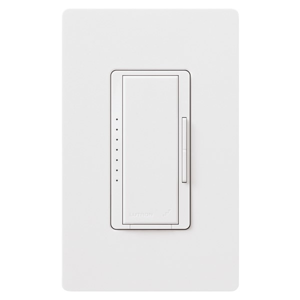 Lutron RadioRA 2 Maestro RRD-6ND-WH Hard Wire Dimmer