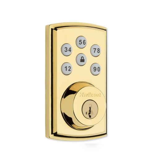 Smartcode 888 Polished Brass