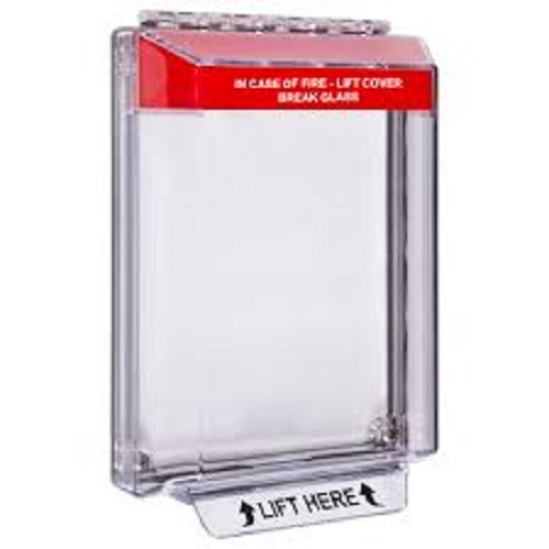 Safety Technology International STI-14010FR STI Universal Stopper Low Profile, without Horn, Flush, Fire Label