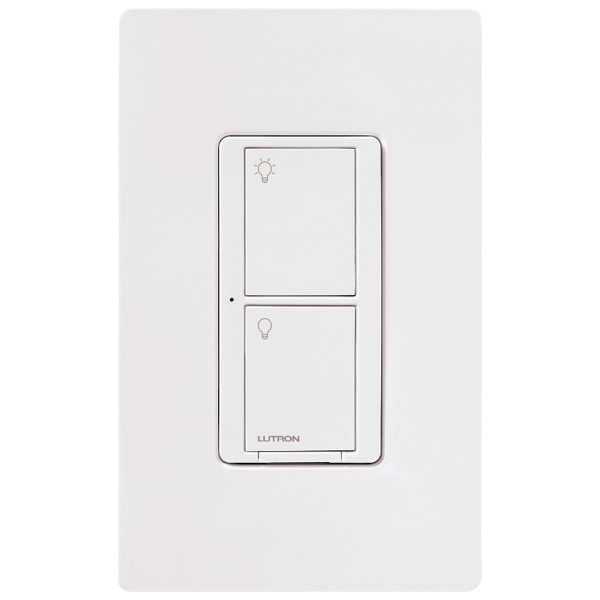 Lutron Caseta Wireless 6A In-Wall Neutral Switch, 120 V