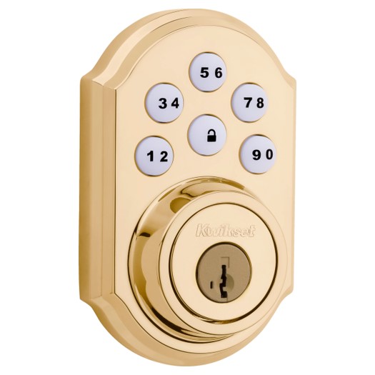 Smartcode Traditional Electronic Deadbolt With Z-Wave Technology