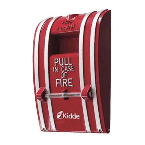 Kidde Edwards K-270A-SPO Single-Action Pull Station 30VAC / 60VDC, Wire Leads, Single-pole, N/O