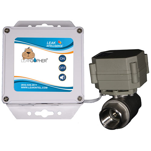 Leak Intelligence Z-Wave Valve Control with 3/4