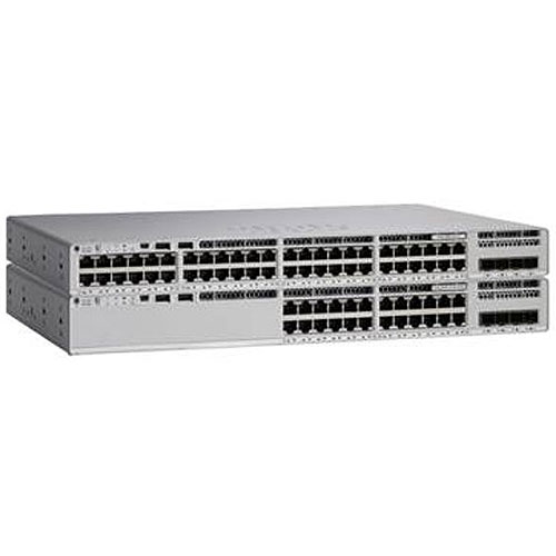 Cisco Catalyst 9200L 24-port PoE+ 4x1G uplink Switch, Network Essentials (C9200L-24P-4G-E)