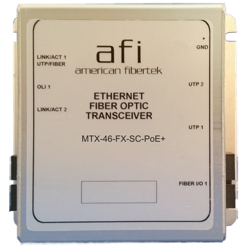 Afi Two Fiber Module FX Multimode SC Connector
