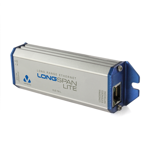 Veracity Single Non POE LONGSPAN Adaptor, 1 Port, No POE