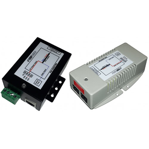 KBC-VE-DC/DC-24 PoE Converter/Injector Input: 9-36VDC Output: 24V PoE 08A/19W