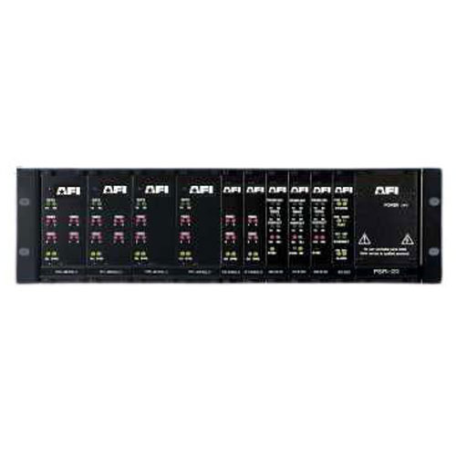 AFI SR-50/5 19in Fiber Rack Chassis With Power Supply 14 Slot