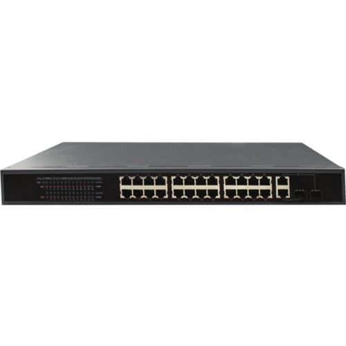 Hanwha Techwin P-242-360 24 Port PoE Switch