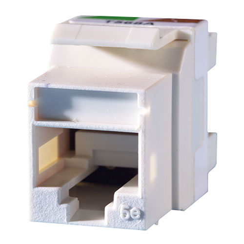 Keystn,Tchoice CAT5e Jack,Ylw