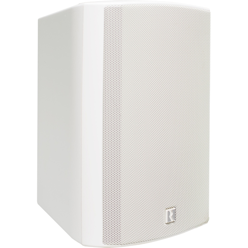Russound AW70V6 2-way Indoor/Outdoor Bookshelf, Pole Mount, Corner Mount, Surface Mount, Wall Mountable Speaker - White