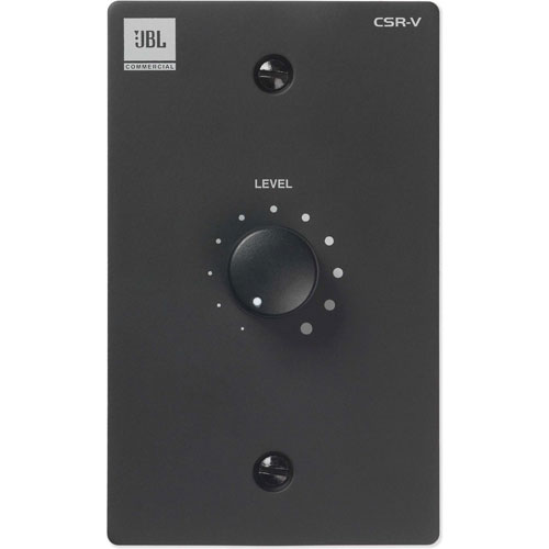 WALL CNTRL W VOL CONTROL BLACK