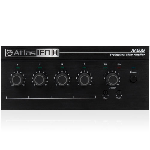 Atlas Sound AA60G Amplifier - 60 W RMS