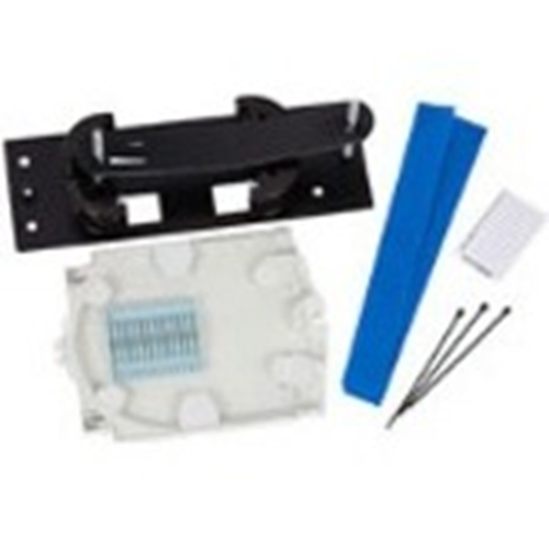 OCC Wall Mount Splice Kit for WTC12/24x Cabinet, 12 Fiber Splice Tray