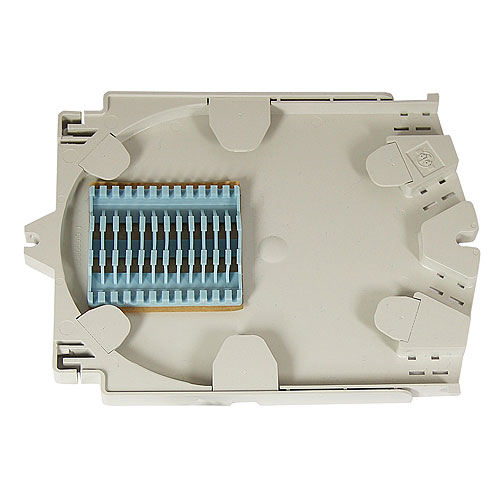 Preformed Line Products 80806033 COYOTE Standard Tray, 12 Splice Count with Elastomeric Splice Blocks
