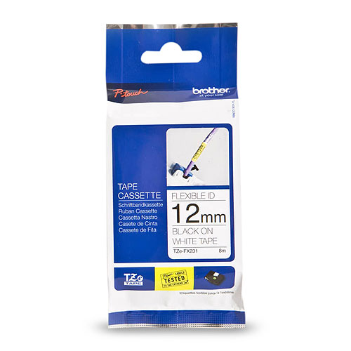 Brother Flexible Cable/Wire TZe ID Tape