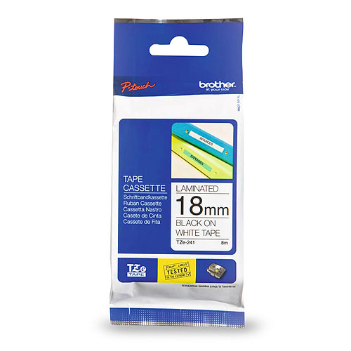 Brother P-Touch TZe Flat Surface Laminated Tape