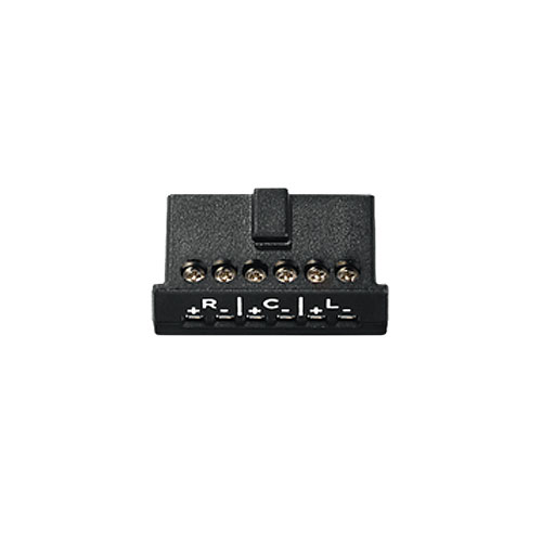 Adptr, In-Wall, To Cntr Chnl, 6pos