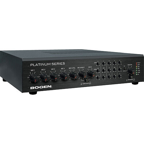 Bogen PS600 Platinum Series 600W, 8-Ohm/70V, 1-Channel, Class-D Amplifier