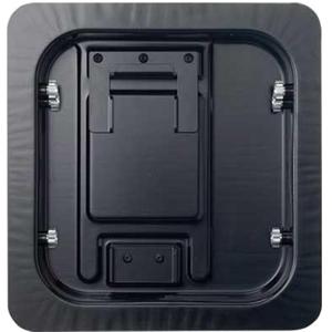 Recessed Wall Mount Back (Black)